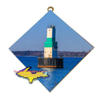 Escanaba Harbor Light Michigan's Upper Peninsula Art Gifts Collectibles
