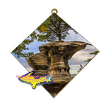 Michigan Hanging Wall Art Pictured Rocks Chapel Rock Munising Gifts 