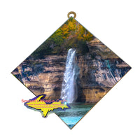 Michigan Waterfalls Gifts and Collectables Pictured Rocks Spray Falls Wall Display