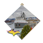 Cuyahoga Great Lake Freighter Wall Art unique and affordable little gifts 