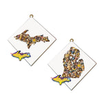 Upper & Lower Michigan ~  Great Lakes Rocks Wall Art