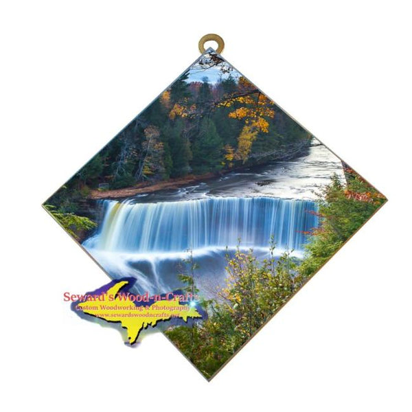 Upper Tahquamenon Waterfalls Michigan's Upper Peninsula Art On Tile Home Decor And Office Decor