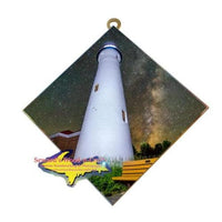 Michigan Made Wall Art Crisp Point Lighthouse New Photo Tiles 