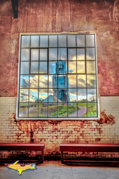 Looking through the window of time Quincy Mine Hancock Michigan Photos