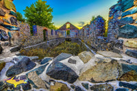 Sunset at Quincy Mine Dry House Hancock Michigan Photos