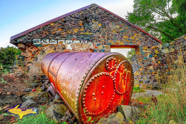 Michigan Photography Quincy Mine Dry House Hancock Michigan