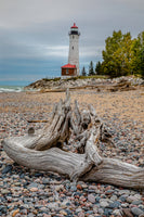 Michigan Photography Crisp Point Lighthouse along the shores of Lake Superior