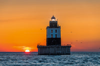 Lighthouse Poe Reef Lighthouse Cheboygan Michigan -4340