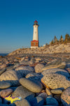 Michigan Landscape Photography Crisp Point Lighthouse Along The Shoreline Of Lake Superior