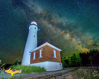 Lighthouse Crisp Point Milky Way -0404