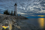Michigan Landscape Photography Crisp Point Lighthouse Sunset