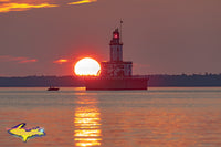 Michigan Landscape Photography Detour Reef Lighthouse Sunset Detour Michigan