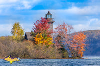 Michigan Landscape Photography Grand Island Lighthouse Fall Colors Munising Michigan Pictured Rocks Photos