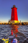 Michigan's Upper Peninsula Photography Manistique Lighthouse Kayaking