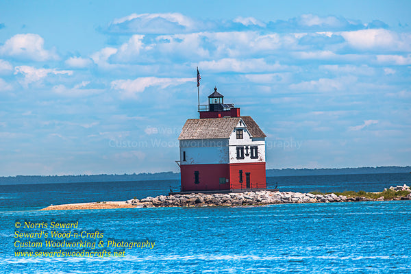Michigan Photography Round Island Lighthouse Straits of Mackinac