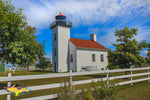 Michigan Landscape Photography Sand Point Lighthouse Escanaba, Michigan