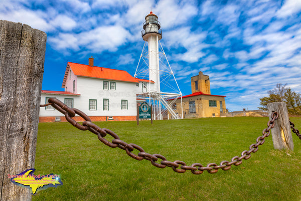 Michigan LIghthouses Whitefish Point Lighthouse Great Lakes Shipwreck Museum Paradise, Michigan