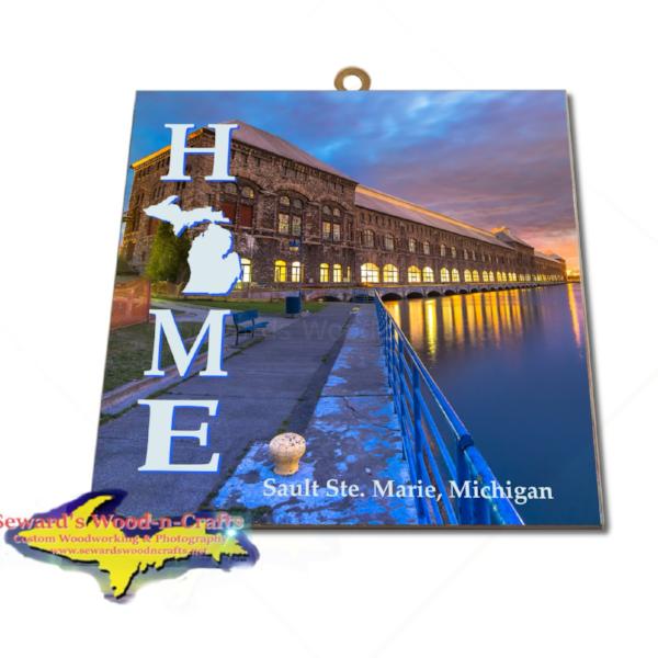 Home is Sault Ste. Marie Michigan Wall Art & Prints