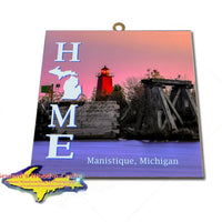 Home is Manistique Michigan Wall Art & Prints