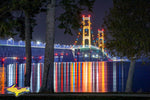 Mackinac Bridge Reflections -8617