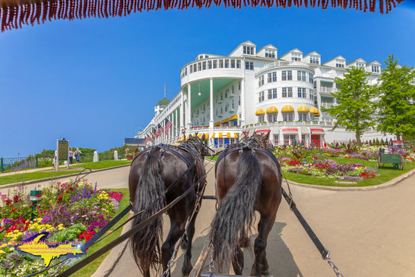 Grand Hotel on Mackinac Island Michigan Landscape Photography