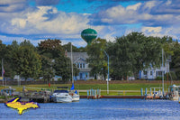 Michigan's Upper Peninsula Photography Manistique City River Front Harbor