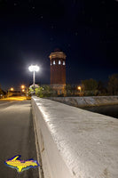 Michigan Photography ~ Manistique Water Tower Big Dipper -2293