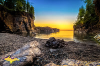 Michigan Landscape Photography Sunset Black Rocks Presque Isle Park Marquette Photos For Sale