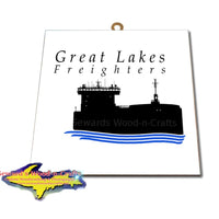 Great Lakes Freighters Hanging Art Photo Tiles, Prints, Gifts & Collectibles. Great Gifts for all Boat fans