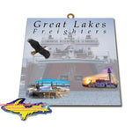 Great Lakes Freighters Hanging Art Edwin H Gott Photo Tiles, Prints, Gifts & Collectibles