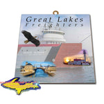 Great Lakes Freighters Hanging Art Roger Blough Photo Tiles, Prints, Gifts & Collectibles