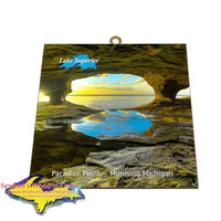Paradise Point Cave PhotoTile Inexpensive Pictured Rocks gifts