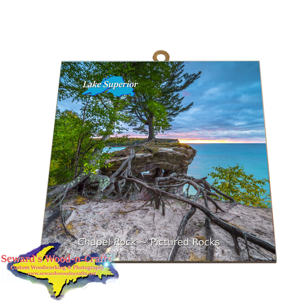 Pictured Rocks Chapel Rock -6121  Home Decor & Fine Art