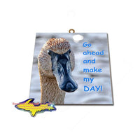 Seney Wildlife Make My Day Photo Tile Meme Michigan Made Gifts