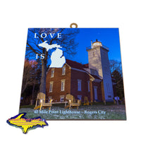40 Mile Point Lighthouse 8287 Michigan Photos & Gifts