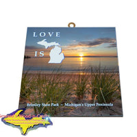 Brimley State Park Sunrise Photo Tile Brimley Gifts And Collectibles