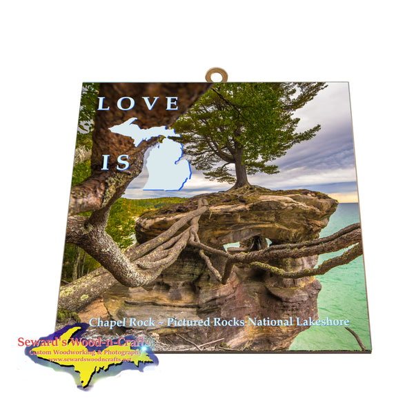 Michigan Memes ~ Pictured Rocks Chapel Rock -4971 Michigan Photography