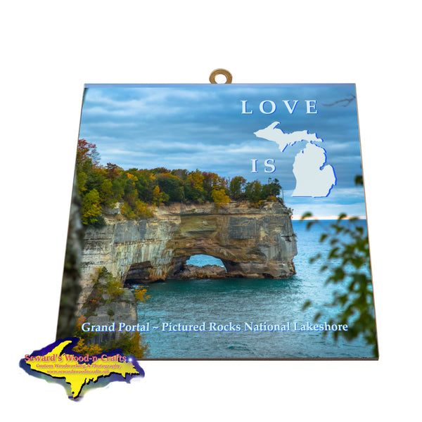 Pictured Rocks Grand Portal -5996 Home Decor & Fine Art