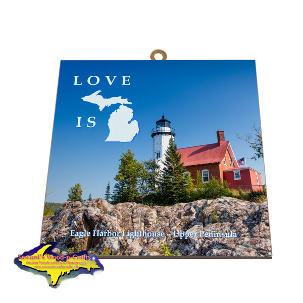 Lighthouse Eagle Harbor -6533  Michigan Made Gifts