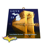 Marquette Michigan Gifts & Collectibles Ore Dock Photo Tiles