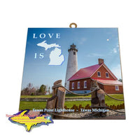Tawas Point Lighthouse Photo Tile Gifts And Collectibles