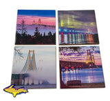 Michigan Coaster Sets Mackinac Bridge Season's Of Mackinaw 