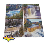 Michigan Coasters with Michigan's Finest Photos Of Tahquamenon Falls