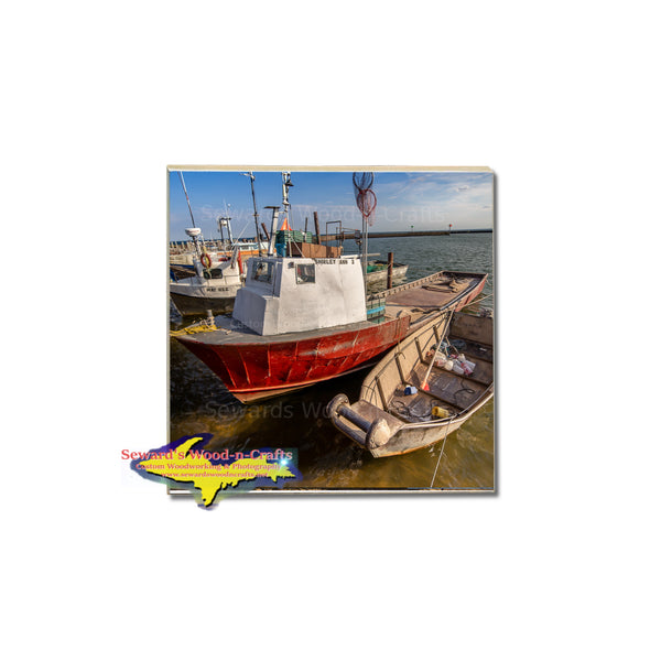Michigan Coasters Fishing Boat Shirly Ann 2 -3425 – Seward's Wood