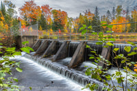 Pendills Creek Dam Pendills Creek National Fish Hatchery Brimley Michigan.