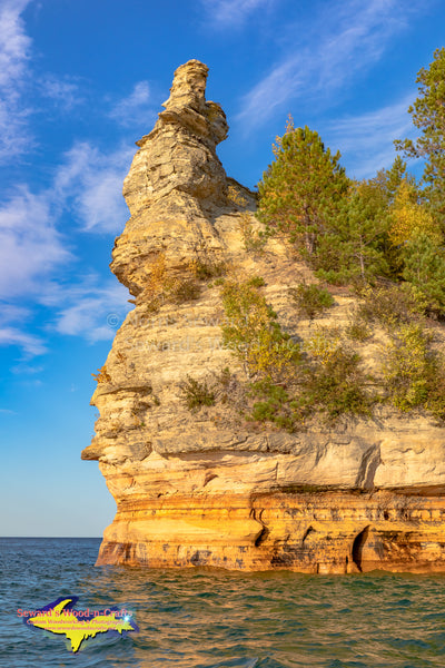 Pictured Rocks Miners Castle Autumn Colors -6781