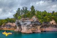 Michigan's Upper Peninsula Photos Pictured Rocks Battleship Row Image For Sale Great Prices