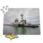 Great Lakes Freighter Puzzles Tug Victory & Barge Maumee Jigsaw Puzzle for Boatnerd & Ship fans