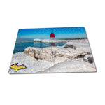 Michigan Puzzles 252 Piece Charlevoix Lighthouse Family Fun And Games