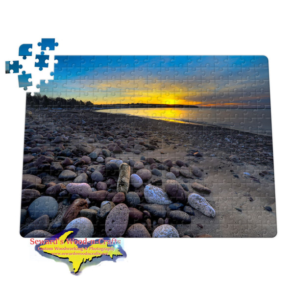 Michigan Jigsaw Puzzle  Mclain State Park Keweenaw Peninsula Gifts 252 pc 11x14 Puzzles